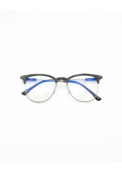 Yeni Sezon Agatha Unisex Mavi Işık Korumalı Siyah Gözlük