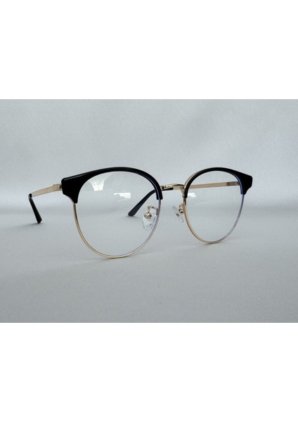 Doube Mavi Işık Korumalı Siyah Ekran Gözlüğü Camları Değişebilir Unisex Kadın Erkek