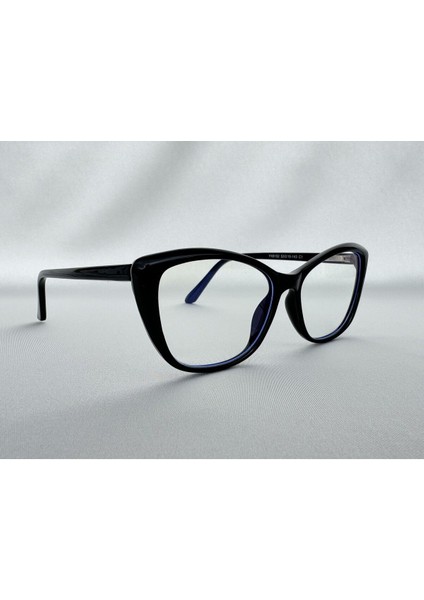 Zena Mavi Işık Korumalı Siyah Bilgisayar Ekran Gözlüğü Camları Değişebilir Kadın modelleri