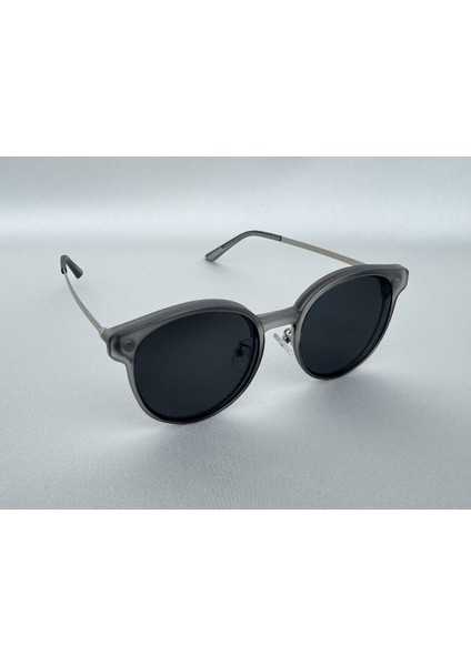 Doube Güneş Gözlüğü Mavi Işık Korumalı Gözlük Gri Unisex Kadın Erkek