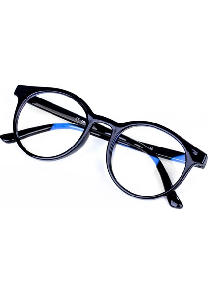 Mat Siyah Çerçeve Unisex Mavi Işık Koruyucu Gözlük modelleri