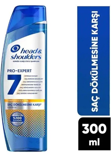 Pro-Expert 7 Kafein ile Sac Dökülmesine Karşı Şampuan 300 ml 6 Adet fiyatları
