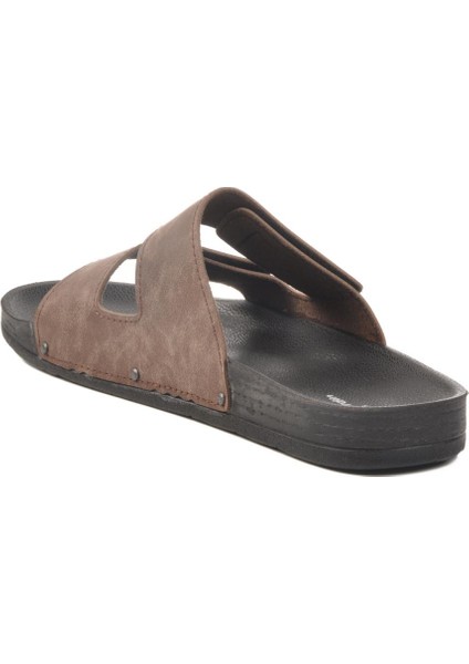 PC-7039 M Büyük Numara Kahve Erkek Terlik fırsatları