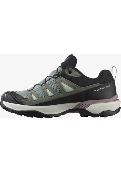 x Ultra 360 Leather Gore-Tex Kadın Outdoor Ayakkabı Green Milieu L47863500 modelleri