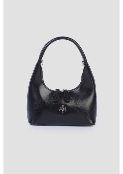 Siyah Kadın Omuz Çantası IM587