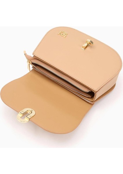 930113 Çanta Nude Kadın Omuz Çantası