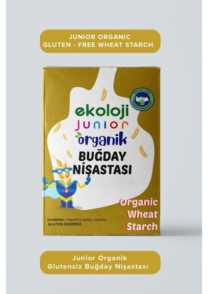 Junior Organik Buğday Nişastası 250 gr fiyatları