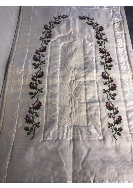 Çeyizlik 6 Parça Lale Nakışlı Makinede Etamin Işleme Seccade Bohça Seti fiyatları