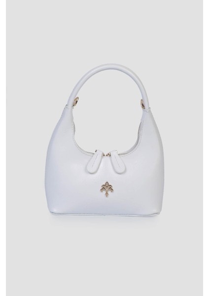 Beyaz Kadın Omuz Çantası IM587