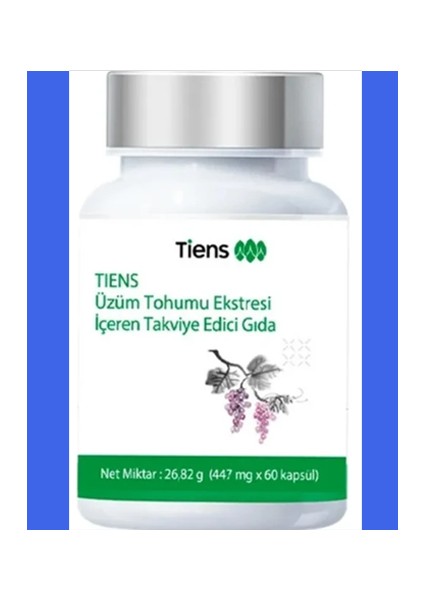 One Tiens Üzüm Tohumu Ekstresi Içeren Takviye Edici Gıda