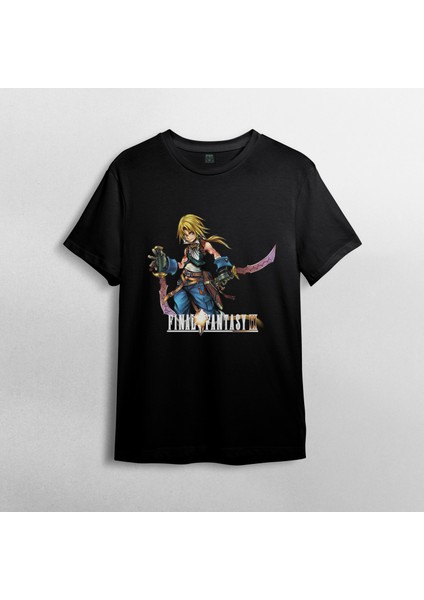 Final Fantasy Ix Zidane %100 Pamuklu Bisiklet Yaka T-Shirt Model 2 fiyatları