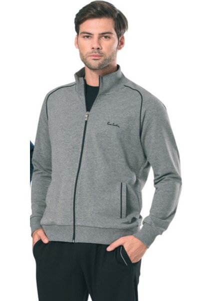 7055 Erkek Uzun Kollu Dik Yaka Eşofman Takımı-Grimelanj