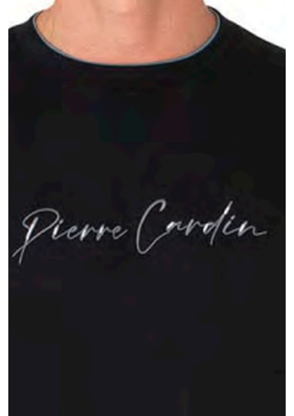 6115 Erkek Uzun Kollu Bisiklet Yaka Üç Iplik Eşofman Takımı-Siyah fiyatları