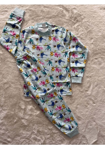 Dalda Kuş Pijama Takımı