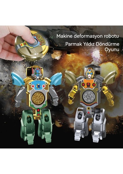 Sıkıştırma Parmak Gyro Mekanik Deformasyon Robotu Düşmeye Dayanıklı Çocuk (Yurt Dışından) fiyatları