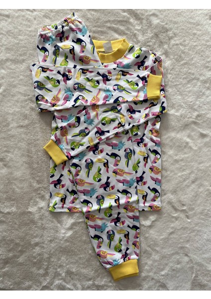 Papağanlı Pijama Takımı