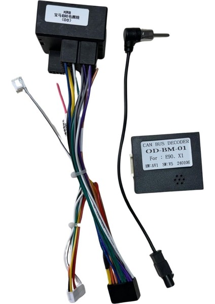 Oto Tablet Çerçeve Bmw 1 Serıes A/c E81- E82-E87-E88 2004-2012 9" Siyah TAC-004