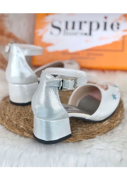 Karakterli Şeffaf Topuklu Ayakkabı, Çocuk Topuklu Ayakkabı modelleri