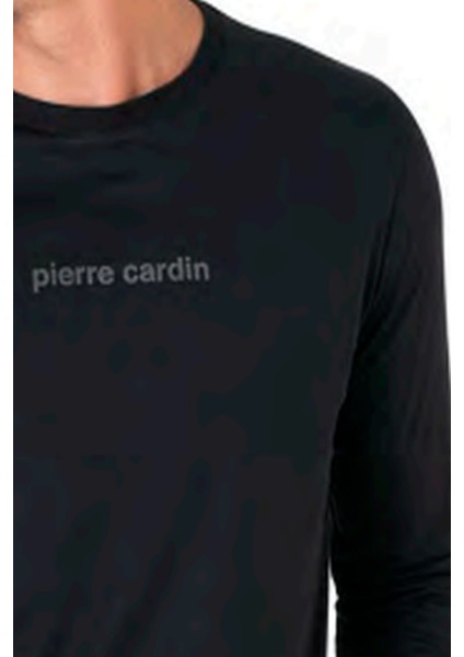 6095 Erkek Uzun Kollu Bisiklet Yaka Pijama Takımı-Siyah fiyatları