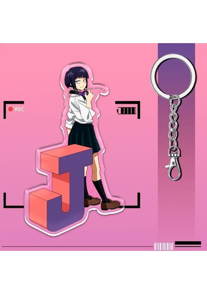 12CM Kahramanım Akademisi Öğe Akrilik Keychain Öğrenci Sırt Çantası Kolye Aksesuarları Cadılar Dekorasyon Çocuk Tatil Renk: Yxxy-Tysk-G3/boyut: 12CM (Yurt Dışından)