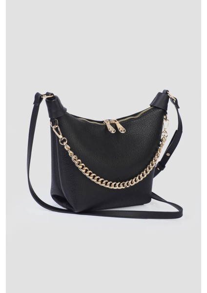 Siyah Kadın Omuz Çantası IM600