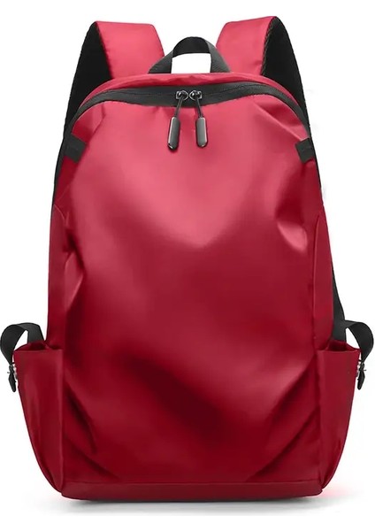 Futbol Süper Yıldızlar Messi Sırt Çantası Erkek Kız Unisex College Öğrenci Sırt Çantası Kadın Erkekler Dizüstü Bilgisayar Öğrenci USB Port Rucksack Renk: Kırmızı (Yurt Dışından)