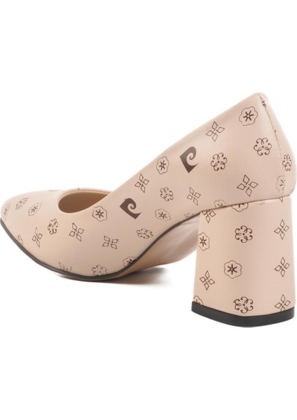 Pierre Cardin 50176 Z Bej-Kahve Kadın Topuklu Ayakkabı fırsatları