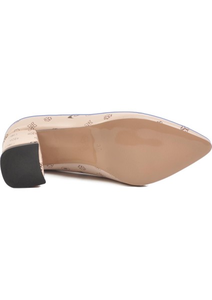 Pierre Cardin 50176 Z Bej-Kahve Kadın Topuklu Ayakkabı indirimleri