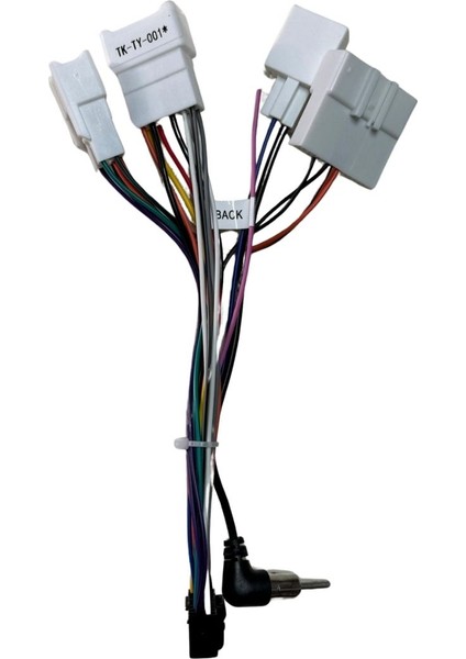 Oto Tablet Çerçeve Toyota Aurıs 2006-2011 10.1" Siyah TAC-226