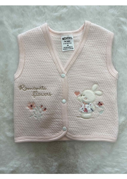 Kelebek Tutan Tavşan Kapitone Yelek