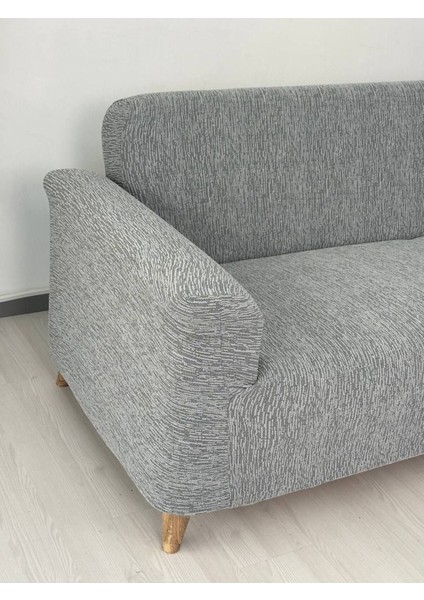 Jakar Kumaş Lastikli Kayma Yapmayan 3 Kişilik 1 Adet Büyük Kanepe Örtüsü