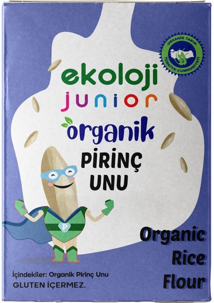 Junior Organik Pirinç Unu 250 gr