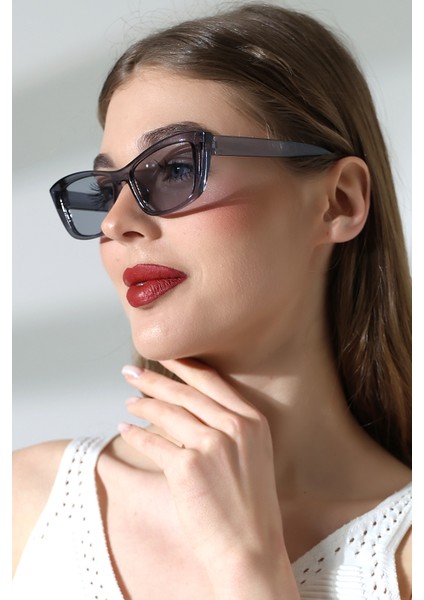 Kadın Füme Cat Eyes Güneş Gözlüğü 23009 C5 modelleri