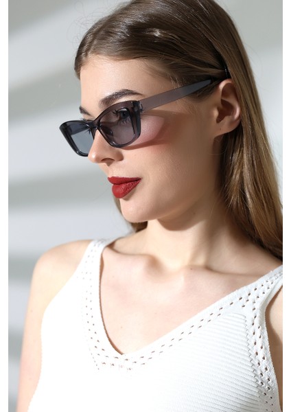 Kadın Füme Cat Eyes Güneş Gözlüğü 23009 C5 fırsatları