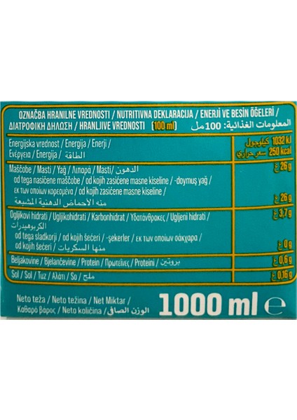 Double Bitkisel Krema Cook & Whip 1 Lt fırsatları