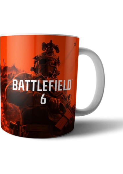 Battlefield 6 Temalı Kupa Bardak Model 2