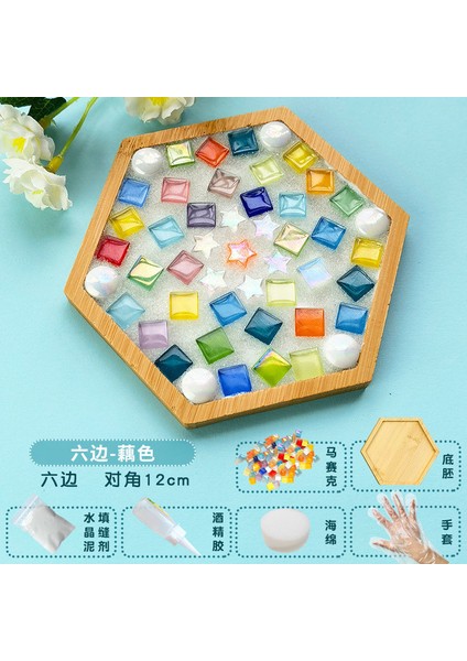 Dıy El Yapımı Dak Altlığı Malzeme Seti Eğitici Oyuncaklar Küçük Hediyeler (Yurt Dışından)