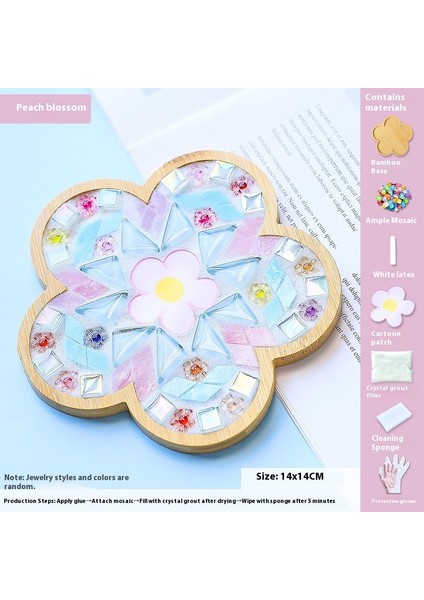 Çocuklar Dıy Yapım Malzemesi Kiti Dak Altlığı Sanat Eseri (Yurt Dışından)