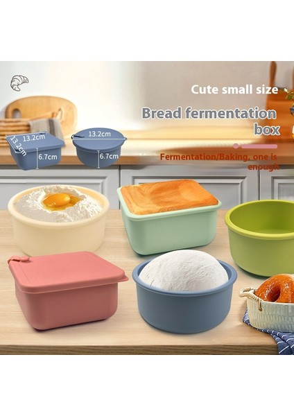 Silikon Fermantasyon Sepeti Ev Fırını Pişirme Hamuru Fermantasyon Kasesi Öğle Yemeği Kutusu (Yurt Dışından) fiyatları