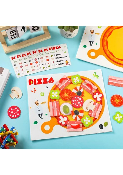 Yaratıcı Keçe Pizza Ev Ev Mutfak Oyuncak (Yurt Dışından) modelleri