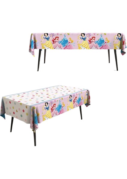 Çocuk Doğum Günü Sahne Düzenlemesi Süsleme Tek Kullanımlık Parti Parti Masa Örtüsü Masa Örtüleri (Yurt Dışından)