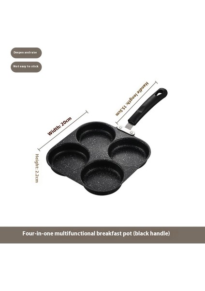 Çok Fonksiyonlu Tava Kahvaltılık Omlet Tavası (Yurt Dışından)