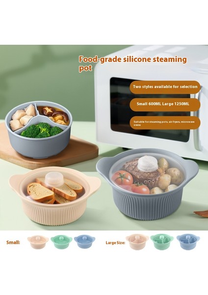 Silikon Buharlı Tencere Çorba Tenceresi Pirinç Buharlı Pişirici (Yurt Dışından) fırsatları