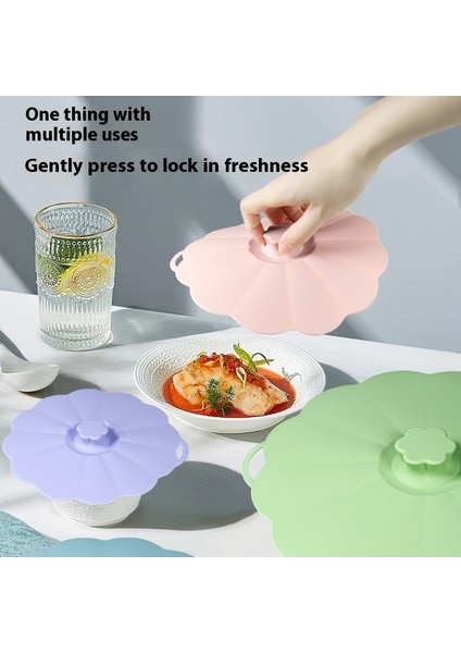 Silikon Taze Kapak 5'li Set Silikon Sızdırmazlık Kapakları Bardak Kapakları Kase Kapakları (Yurt Dışından) fiyatları