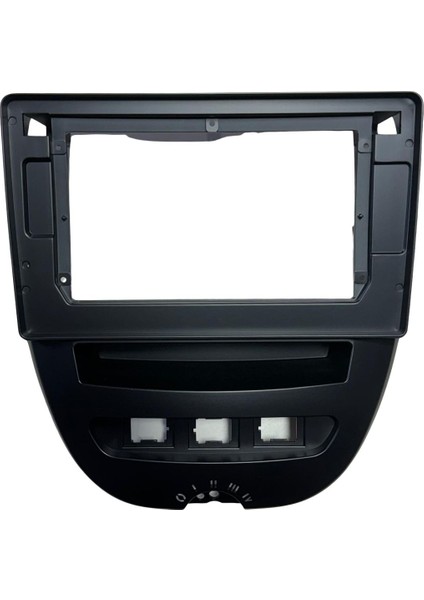 Oto Tablet Çerçeve Cıtroen C1 2005-2014 10,1" Siyah TAC-023