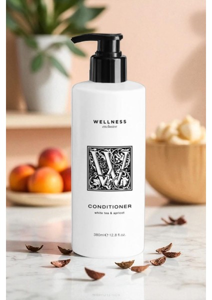 White Tea & Apricot Shampoo 380 Ml+Conditioner 380 Ml+Shower Gel 380 Ml+Hand Wash 380 Ml+Hand & Body Lotion 380 ml modelleri