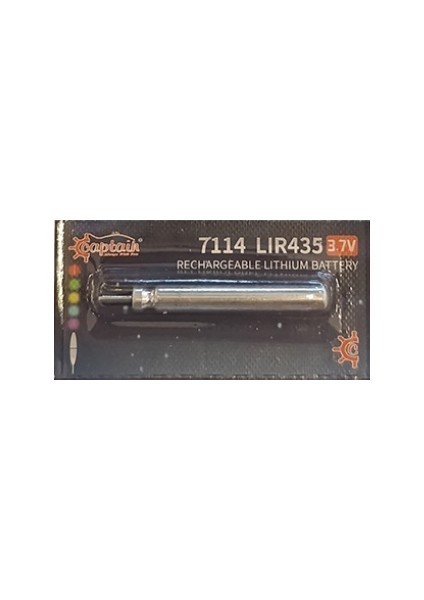 7114 Fosfor ve Şamandra Için Şarj Olan Pil