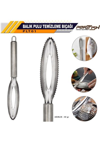 Portfish Balık Pulu Temizleme Bıçağı