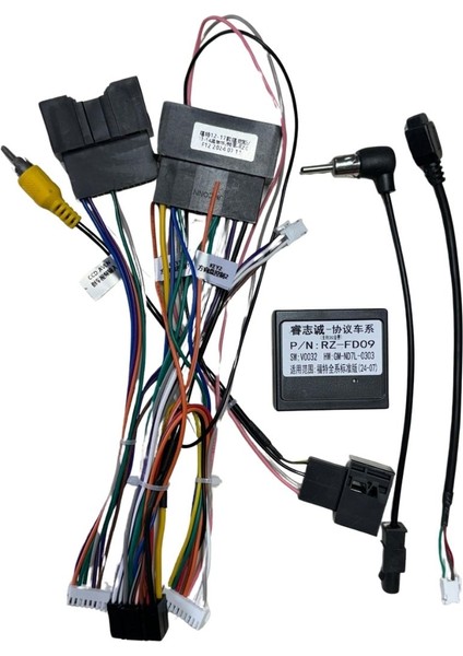 Ford Courıer (Yüksek Paket Araçlar Için) 2021+ 9.7" Siyah TAC-261 (Tesla) modelleri