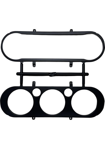 Oto Tablet Çerçeve Ford Mondeo Manuel - A/c 2007+ 10,1" Gümüş TAC-038